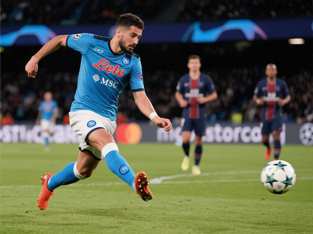 绝美世界波，巴黎中将法比安-鲁伊斯斩获欧冠首球